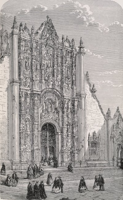 El Sagrario Metropolitano (c.1749-69), Città del Messico, da 